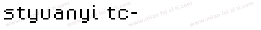 styuanyi tc字体转换